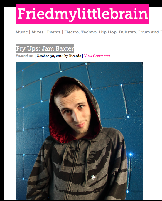 Fried My brain Interview Official site of High Focus Records