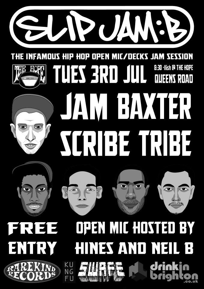 Jam Baxter 'The Gruesome Features' album launch, Slip Jam B, Brighton