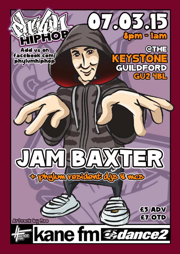 Jam Baxter Live The Keystone, Guildford Official site of High