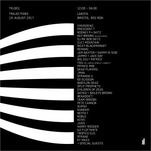 Trajections, Lakota, Bristol