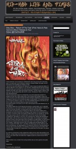 Dirty dike - Return of The Twat - Hip hop life and times review