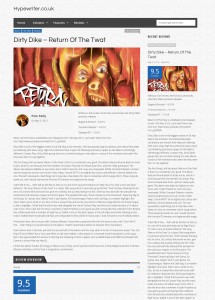Dirty dike - Return of The Twat - Hype Writer review