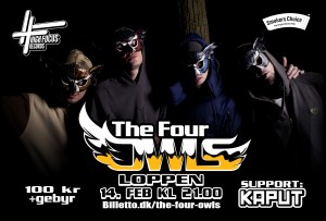 The Four Owls LIVE @ Loppen, Copenhagn, Denmark