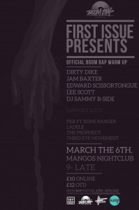 Dirty Dike﻿, Jam Baxter, Edward Scissortongue, Lee Scott﻿ & DJ Sammy B-Side﻿ LIVE @ Mangos Nightclub, Falmouth, Cornwall