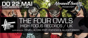 The Four Owls Live @ Stadtwerkstatt, Linz, Austria 
