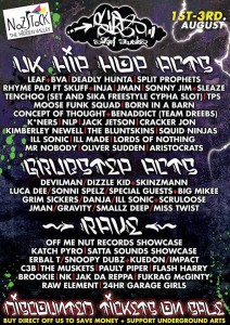 Leaf Dog, BVA, Cracker Jon & 2Late Live @ Nozstock Festival, Herefordshire