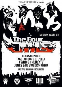 The four Owls & DJ Madnice Live @ Kulturzentrum, Glarus, Switzerland