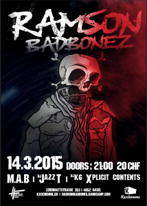Ramson Badbonez, MAB, Jazz T. Swiss flyer