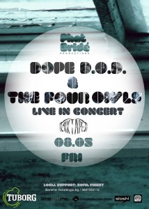 The Four Owls ‘Natural Order’ Tour @ Mixtape 5, Sofia, Bulgaria