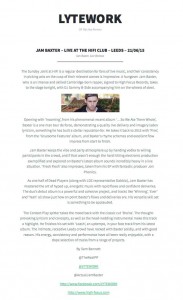 jam bax hifi leeds club rev