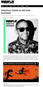 Dabbla wordplay album of year