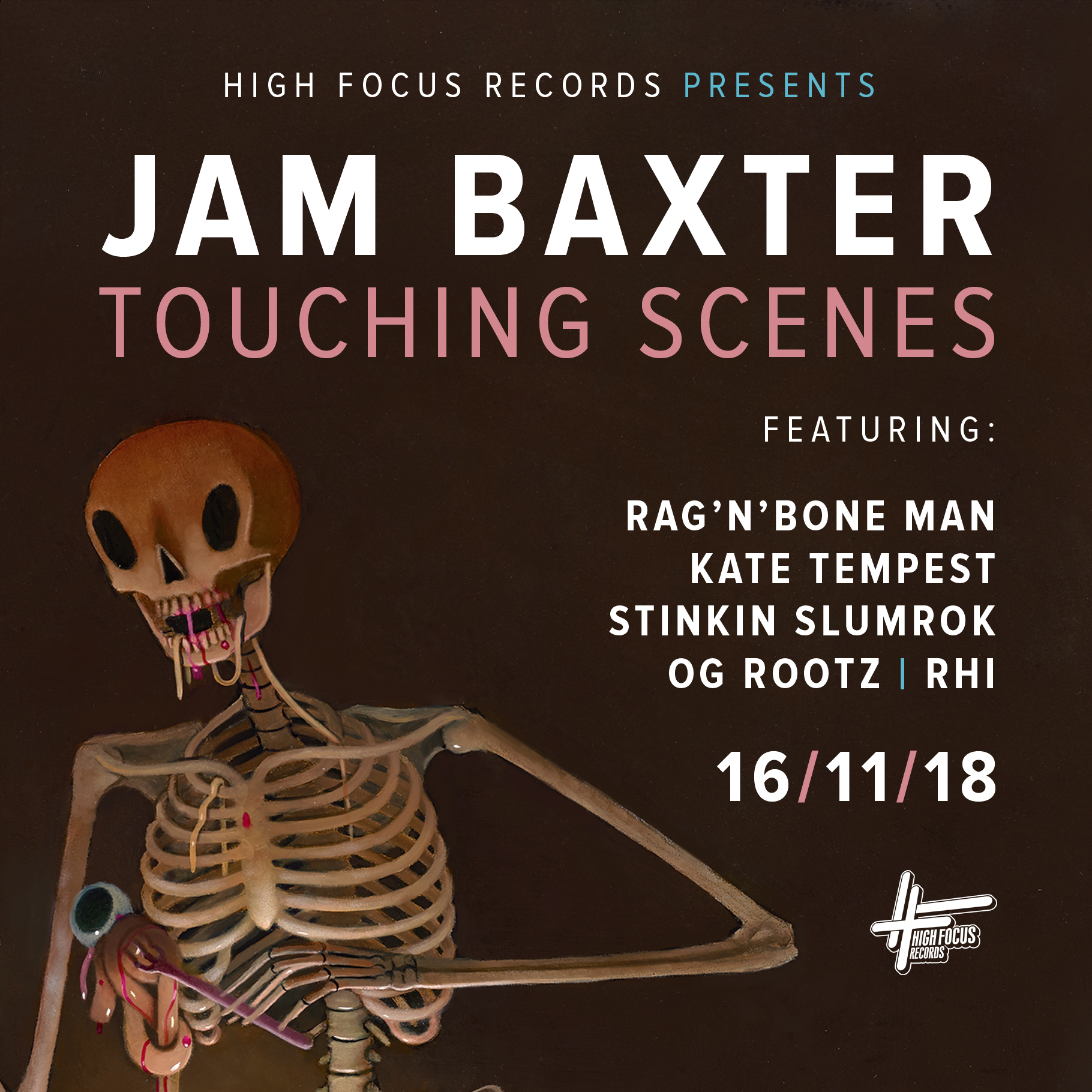 Jam Baxter 'Touching Scenes' OUT NOW Official site of High