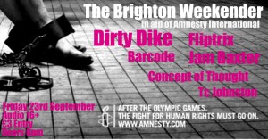 Dirty Dike, Fliptrix, Jam Baxter live @ Audio, Brighton