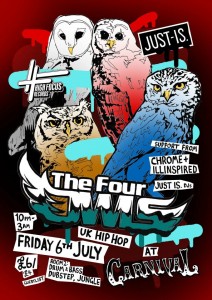 The Four Owls live in Norwich @ Carnival