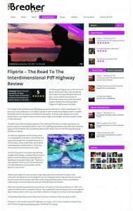 Fliptrix - The Road To The Interdimensional Piff Highway - The Breaker Review