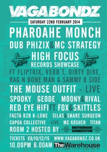 Fliptrix, Verb T, Dirty Dike, Rag N Bone Man & DJ Sammy B-Side LIVE @ Vagabondz, The Warehouse, Leeds