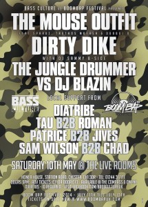 Dirty Dike & DJ Sammy B-Side Live @ Bass Culture vs Boom Bap Festival, The Live Rooms, Chester