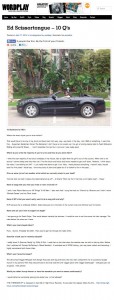 Ed Scissor 10 questions