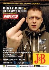 Dirty Dike & DJ Sammy B-Side Live @ Mixtape 5, Sofia, Bulgaria