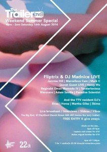 Fliptrix & DJ Madnice Live @ Big Red, Deptford, London