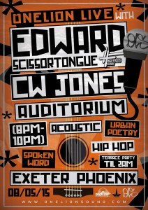 Edward Scissortongue Live @ One Lion Live, The Pheonix, Exeter