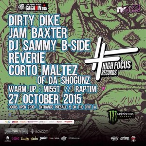 Dirty Dike, Jam Baxter & DJ Sammy B-Side Live @ Gagarin, Athens, Greece
