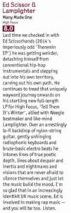 Ed Scissor + Lamplighter - DJ Mag review